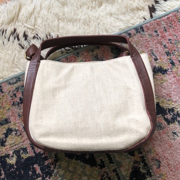 Madewell The Sydney Crossbody Bag: Cotton-Linen Edition Canvas Quiet Luxury Boho - Picture 5 of 8